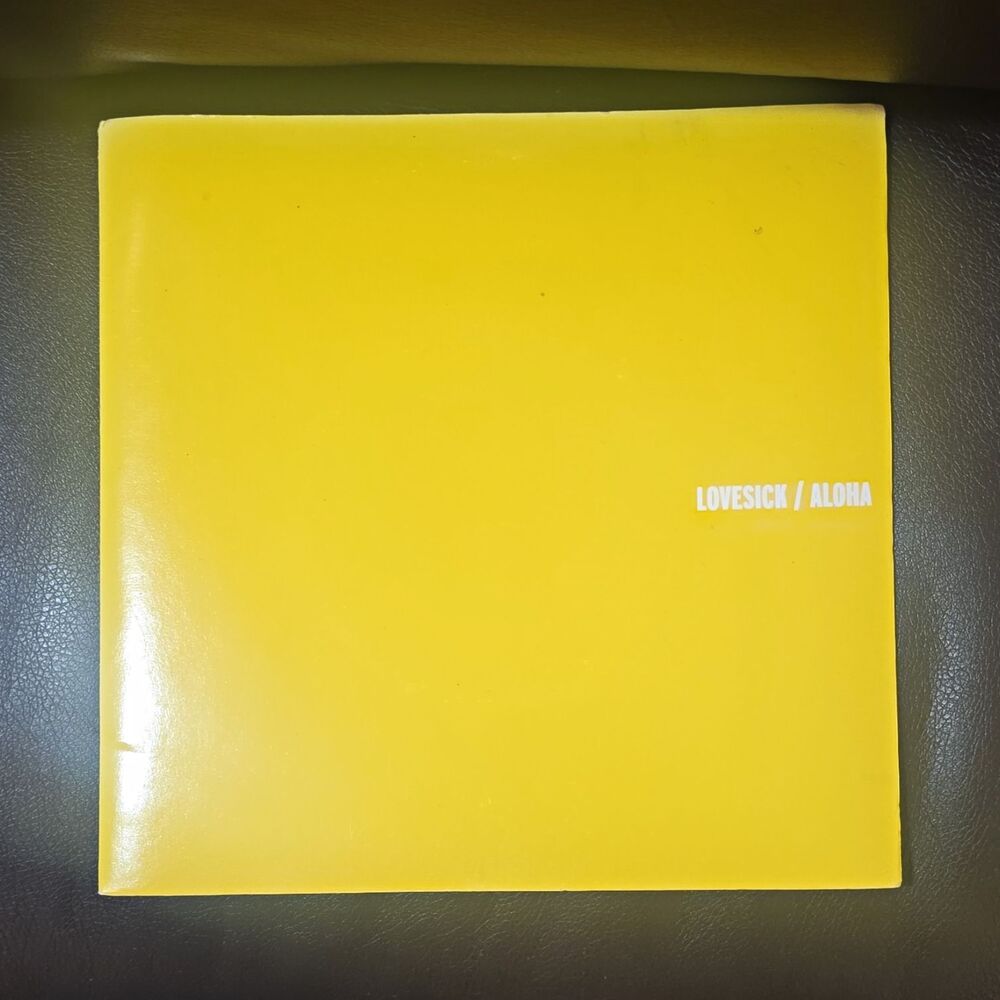 Lovesick Aloha Yellow Vinyl Record 7" Limited Edition Collectible